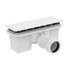 Ideal Standard Ultra Flat New - Garniture de vidage pour receveurs, blanc mat T4493V1