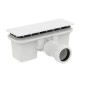 Ideal Standard Ultra Flat New - Garniture de vidage pour receveurs, blanc mat T4493V1
