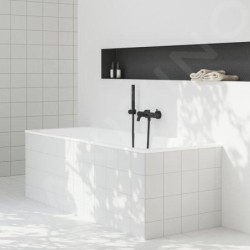 Ravak Chrome - support de douche, noir mat X07P674
