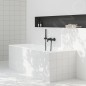 Ravak Chrome - support de douche, noir mat X07P674