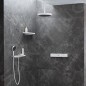 Hansgrohe Rainfinity - Douche d'épaules 500 avec tablette, 1jet, couleur blanc mat 26243700