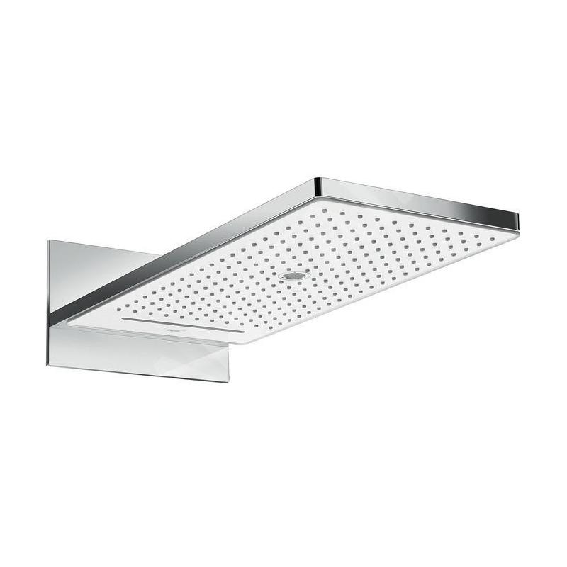Hansgrohe Rainmaker Select - Douche de tête 580, 3 jets, EcoSmart 9 l/min, blanc/chrome 24011400 Hansgrohe Rainmaker Select - Douche de tête 580, 3 jets, EcoSmart 9 l/min, blanc/chrome 24011400