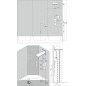 Hansgrohe Rainmaker Select - Douche de tête 580, 3 jets, EcoSmart 9 l/min, blanc/chrome 24011400 Hansgrohe Rainmaker Select - Douche de tête 580, 3 jets, EcoSmart 9 l/min, blanc/chrome 24011400