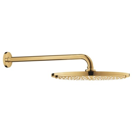 Grohe Rainshower Cosmopolitan - Douche de tête Cosmopolitan 310 avec bras de 380 mm, 1 jet, Cool Sunrise 26066GL0