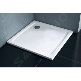 Ravak Galaxy Pro Flat - Receveur de douche Perseus Pro-90 Flat, 900x900 mm, blanc XA037711010
