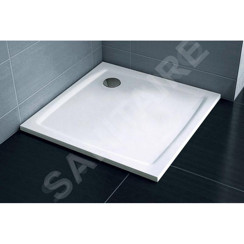 Ravak Galaxy Pro Flat - Receveur de douche Perseus Pro-90 Flat, 900x900 mm, blanc XA037711010