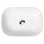 Cersanit Moduo - Vasque à poser, 51x36 cm, sans trop-plein, blanc K116-050 Cersanit Moduo - Vasque à poser, 51x36 cm, sans trop-plein, blanc K116-050