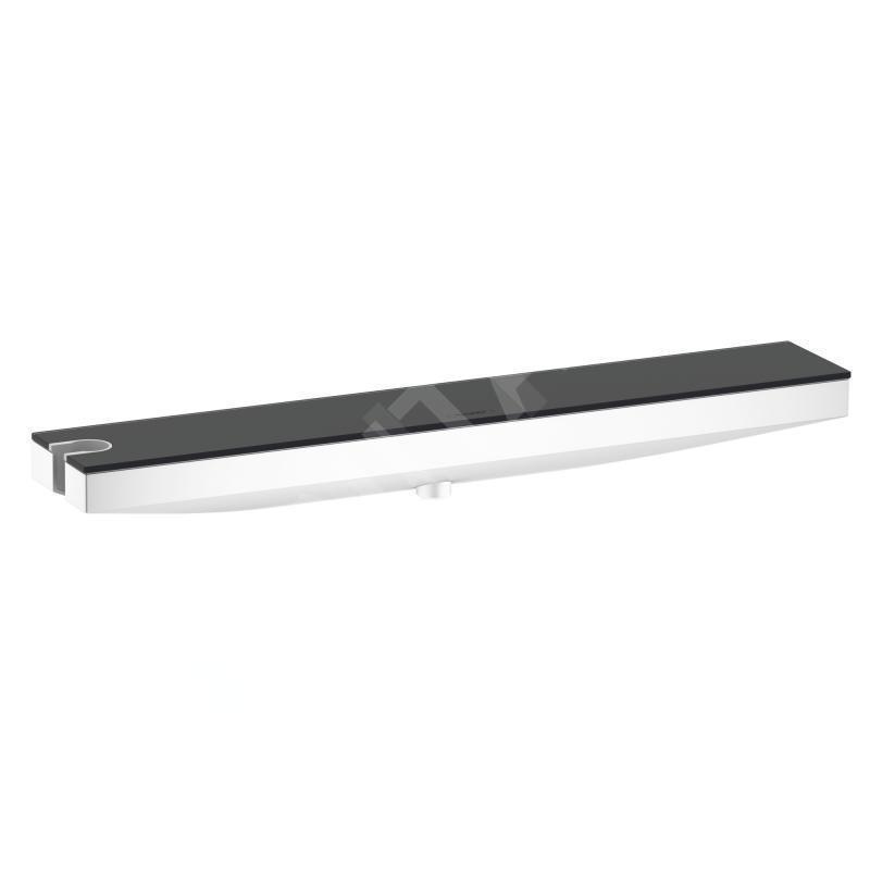 Hansgrohe Rainfinity - Support de douchette Porter 500 avec étagère L, blanc mat 26843700