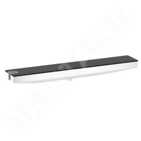 Hansgrohe Rainfinity - Support de douchette Porter 500 avec étagère L, blanc mat 26843700