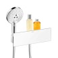 Hansgrohe Fixfit - Coude de raccordement avec Porter 300, , blanc/chrome 26456400