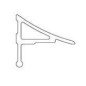 Ravak Accessoires - Rail de recouvrement, 11/2000 mm, blanc XB462000001 Ravak Accessoires - Rail de recouvrement, 11/2000 mm, blanc XB462000001