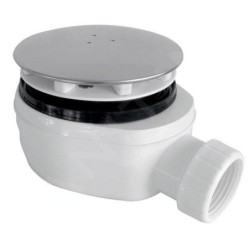 Sapho Siphons - Siphon de receveur extra bas, 90 mm, chrome PB90EXN
