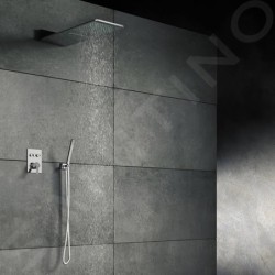 Steinberg 390 - Douche de tête, 600x250 mm, 2 jets, inox 390 5662