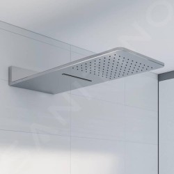 Steinberg 390 - Douche de tête, 600x250 mm, 2 jets, inox 390 5662