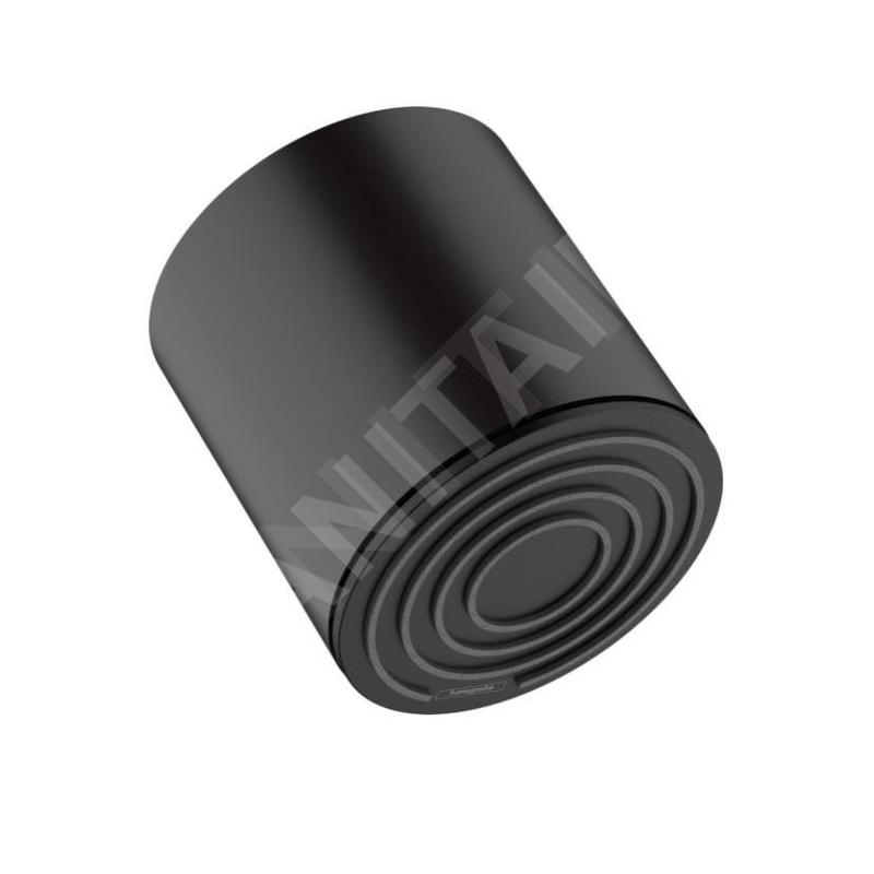 Hansgrohe Pulsify S - Pommeau de douche 105, 1 jet, noir mat 24130670