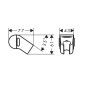 Hansgrohe WallStoris - Curseur réglable, noir mat 27917670