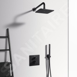 Ideal Standard Idealrain Cube - Douche de tête 200x200 mm, noir B0024XG