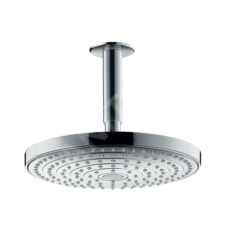Hansgrohe Raindance Select S - Douche de tête 240, 2 jets, EcoSmart 9l/min, bras de douche 100 mm, chrome 26469000