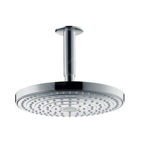 Hansgrohe Raindance Select S - Douche de tête 240, 2 jets, EcoSmart 9l/min, bras de douche 100 mm, chrome 26469000