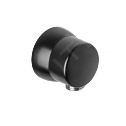 Kludi Coudes de douche - Coude de raccordement mural, noir mat 6306139-00