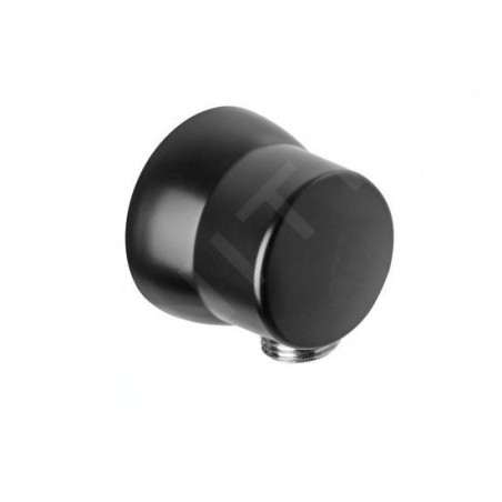 Kludi Coudes de douche - Coude de raccordement mural, noir mat 6306139-00