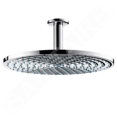 Hansgrohe Raindance - Douche de tête S 300 Air 1 jet avec arrivée depuis le plafond 100 mm, EcoSmart, chrome 26600000