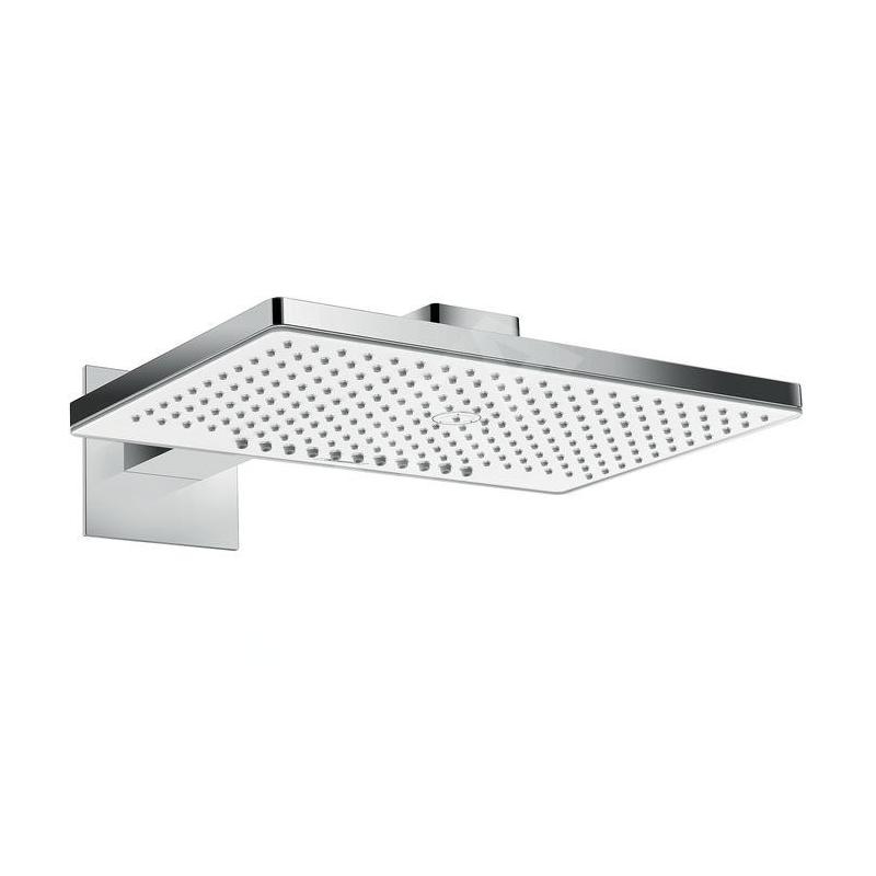 Hansgrohe Rainmaker Select - Douche de tête 460, 2 jets, bras de douche 460 mm, blanc/chrome 24005400 Hansgrohe Rainmaker Select - Douche de tête 460, 2 jets, bras de douche 460 mm, blanc/chrome 24005400