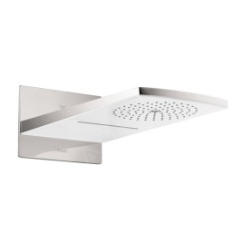 Hansgrohe Raindance - Douche de tête Rainfall 180, 2 jets, blanc/chrome 28433400
