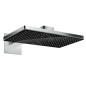 Hansgrohe Rainmaker Select - Douche de tête 460, bras de douche 460 mm, noir/chrome 24003600