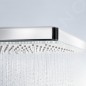 Hansgrohe Rainmaker Select - Douche de tête 460, bras de douche 460 mm, noir/chrome 24003600