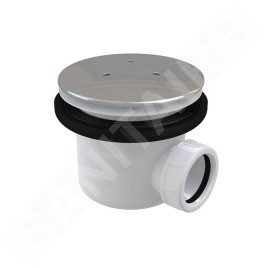 Ravak Garnitures de vidage - Garniture de vidage pour receveur de douche, chrome X01309