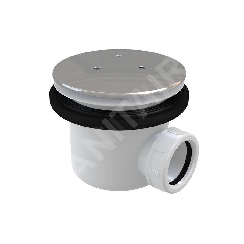 Ravak Garnitures de vidage - Garniture de vidage pour receveur de douche, chrome X01309