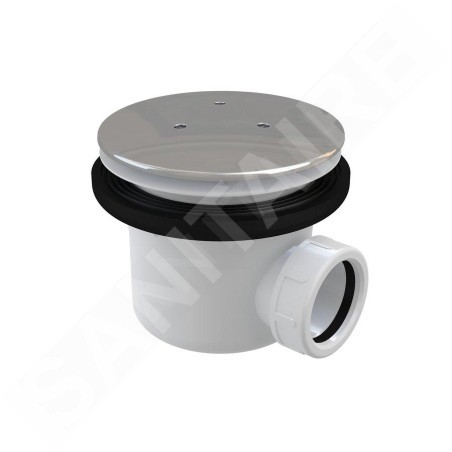 Ravak Garnitures de vidage - Garniture de vidage pour receveur de douche, chrome X01309