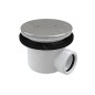 Ravak Garnitures de vidage - Garniture de vidage pour receveur de douche, chrome X01309