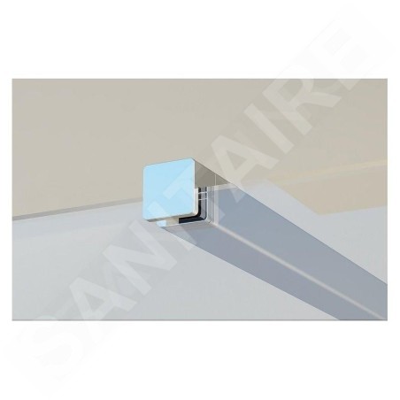 Ravak Walk-In - Barre W-SET 80 Mur/Angle, chrome GWD01000A093
