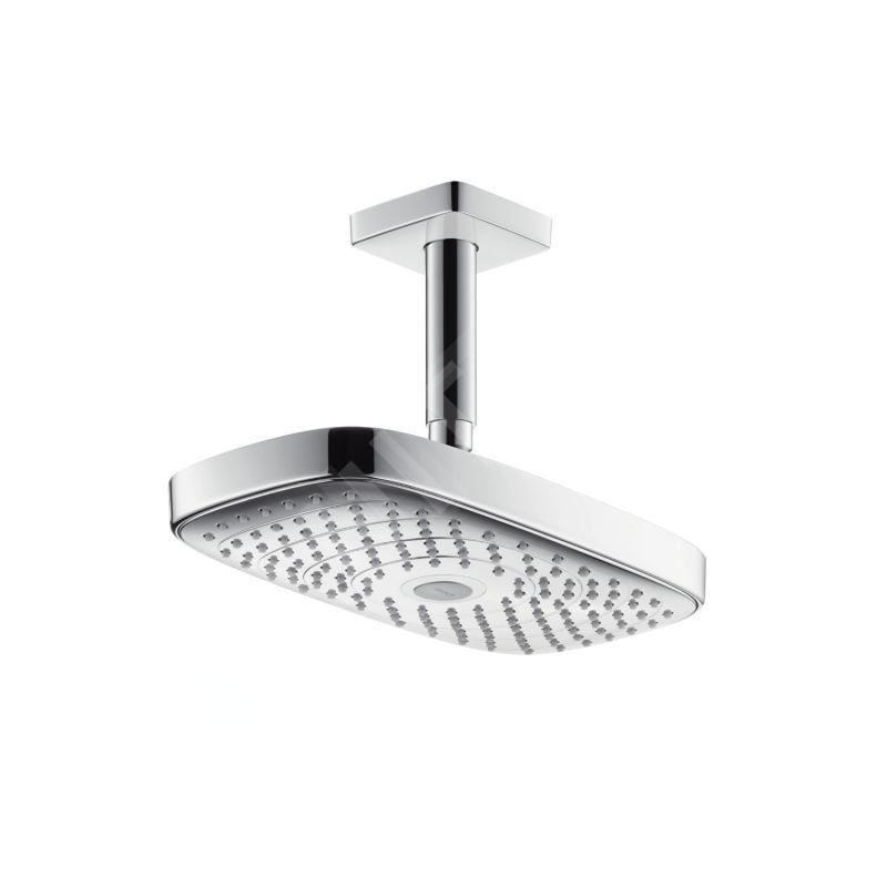 Hansgrohe Raindance Select E - Douche de tête 300, 2 jets, bras de douche 100 mm, chrome 27384000