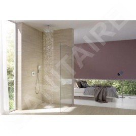 Kludi A-Qa - Douche de tête , 300x300 mm, blanc/chrome 6453091-00