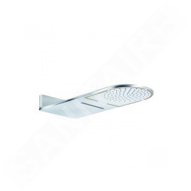 Kludi A-Qa - Douche de tête 250, 2 jets, chrome 6488005-00