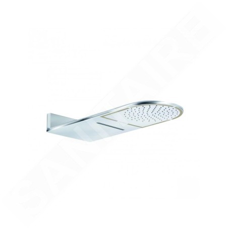 Kludi A-Qa - Douche de tête 250, 2 jets, chrome 6488005-00