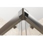 Ravak Blix - Cabine de douche quart de rond BLCP4-90, 880-900 mm, aluminium brillant/verre transparent 3B270C00Z1 Ravak Blix - Cabine de douche quart de rond BLCP4-90, 880-900 mm, aluminium brillant/verre transparent 3B270C00Z1