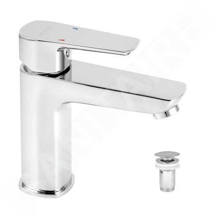 Novaservis Metalia 58 - Mitigeur de lavabo avec vidage, chrome 58003,0