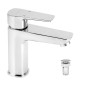 Novaservis Metalia 58 - Mitigeur de lavabo avec vidage, chrome 58003,0