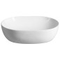 Aqualine Lavabos - Vasque à poser, 49x36 cm, sans trop-plein, blanc CA490 Aqualine Lavabos - Vasque à poser, 49x36 cm, sans trop-plein, blanc CA490