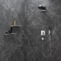 Hansgrohe Rainfinity - Douche de tête 250 avec raccord mural, 1jet, blanc mat 26226700