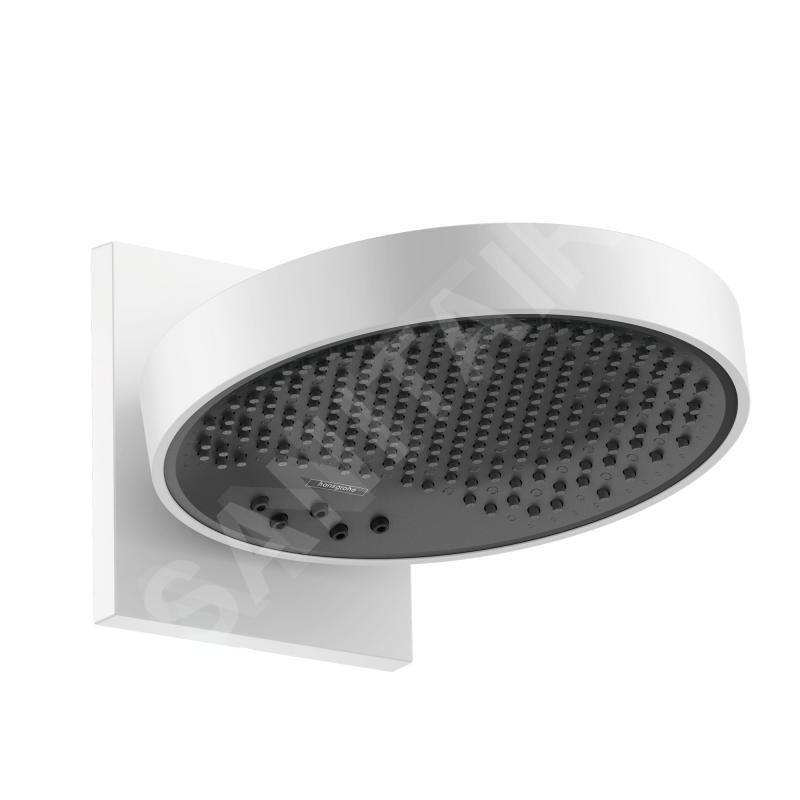 Hansgrohe Rainfinity - Douche de tête 250 avec raccord mural, 3jet, blanc mat 26232700