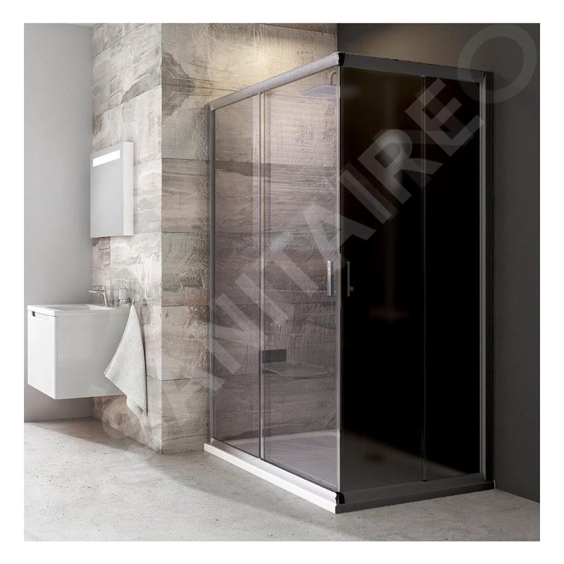 Ravak Blix - Porte de douche BLRV2K 100 cm, verre satiné/transparent 1XVA0U00Z1