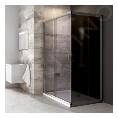 Ravak Blix - Porte de douche BLRV2K 100 cm, verre satiné/transparent 1XVA0U00Z1