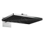 Hansgrohe Rainmaker Select - Douche de tête 460, 2 jets, bras de douche 460 mm, noir/chrome 24005600 Hansgrohe Rainmaker Select - Douche de tête 460, 2 jets, bras de douche 460 mm, noir/chrome 24005600
