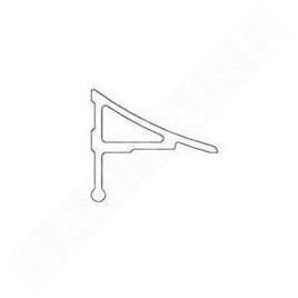 Ravak Accessoires - Bande de recouvrement, 11/1100 mm, blanc XB461100001