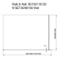 Ravak Walk-In - Paroi de douche Walk-in Wall 90, 900x2000 mm, aluminium brillant/verre transparent GW9W70C00Z1 Ravak Walk-In - Paroi de douche Walk-in Wall 90, 900x2000 mm, aluminium brillant/verre transparent GW9W70C00Z1